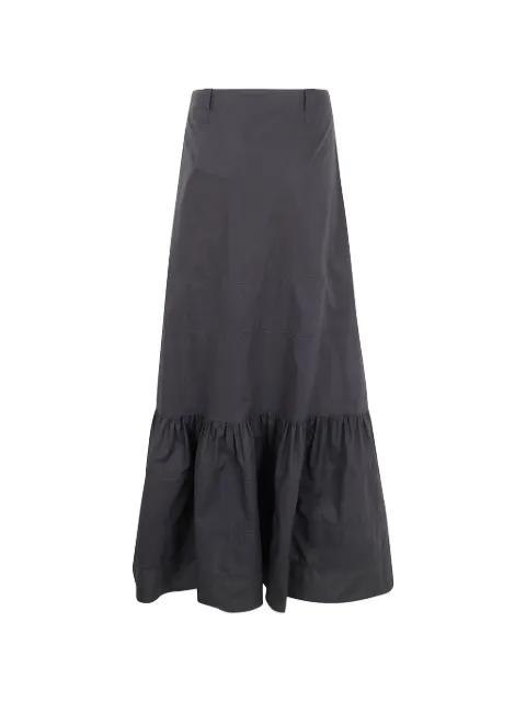 ruffled maxi skirt by MANTU