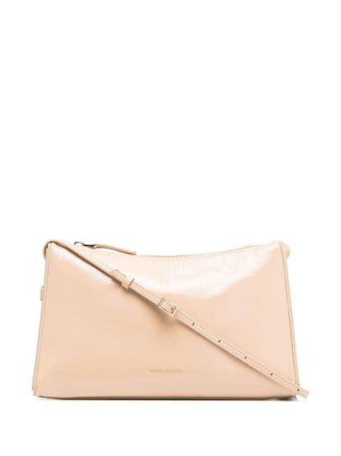 Prism leather tote bag by MANU ATELIER