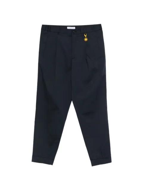 belt-loops button-fastening trousers by MANUEL RITZ