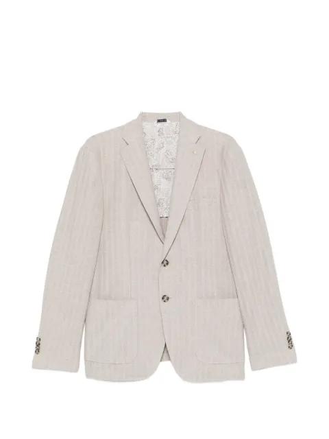 buttoned pocket blazer by MANUEL RITZ