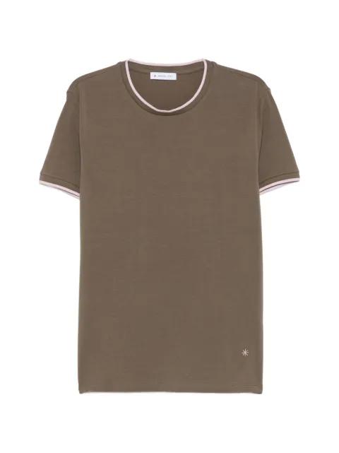 contrast-trim T-shirt by MANUEL RITZ