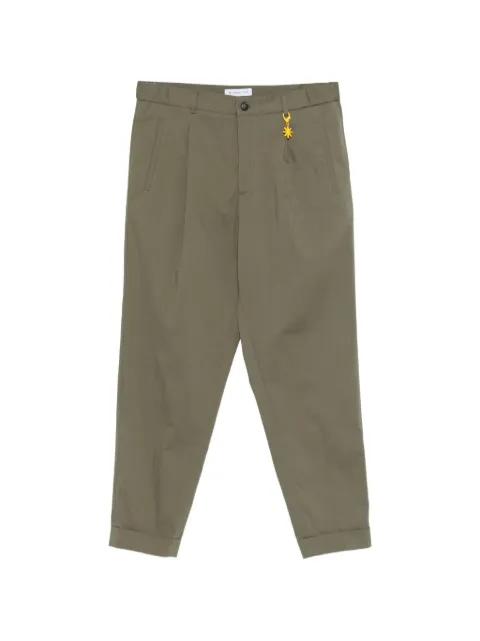 cuffed pleated trousers by MANUEL RITZ