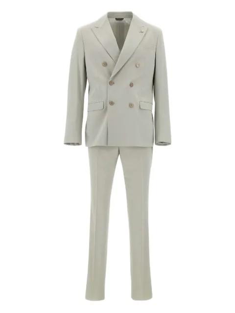 double-breasted suit by MANUEL RITZ
