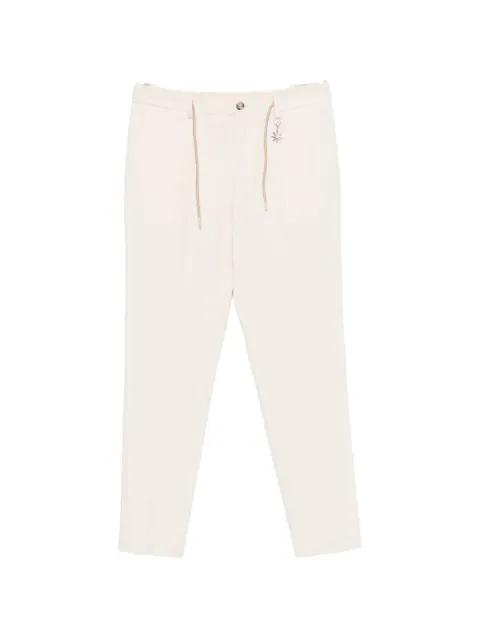 drawstring charm trousers by MANUEL RITZ