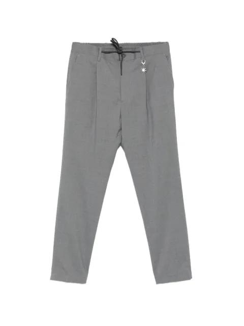 drawstring charm trousers by MANUEL RITZ