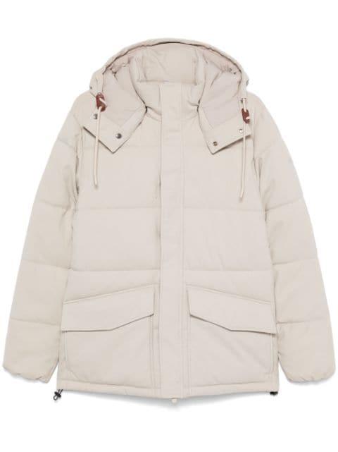 hoodied down jacket by MANUEL RITZ