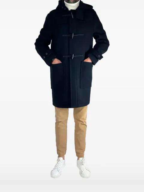 hoodied toggle coat by MANUEL RITZ
