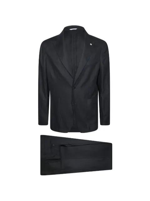 linen single-breasted suit by MANUEL RITZ