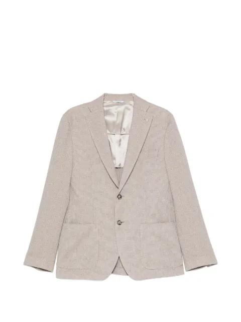 micro-texture blazer by MANUEL RITZ