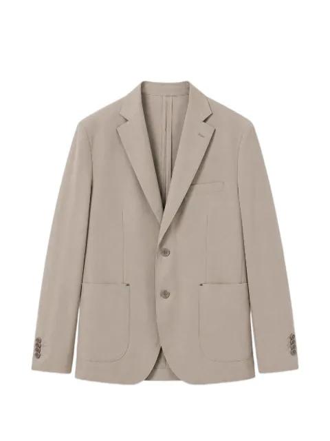 notched-lapel single-breasted blazer by MANUEL RITZ