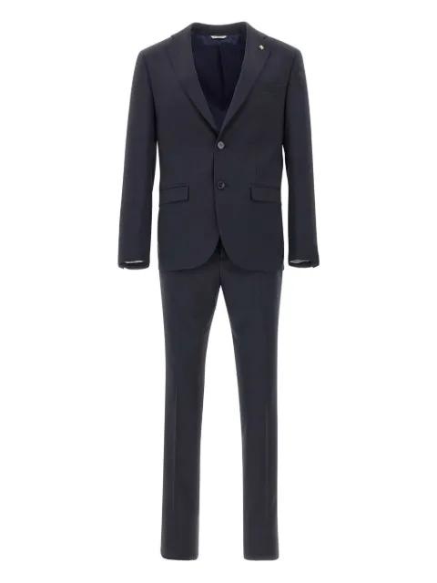 notched-lapel single-breasted suit by MANUEL RITZ