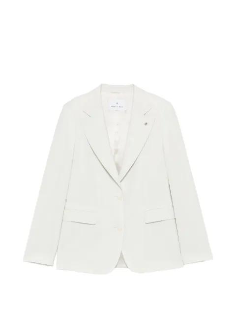 peak-lapels single-breasted jacket by MANUEL RITZ