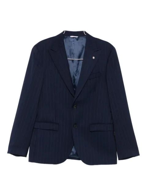 pinstripe single-breasted suit by MANUEL RITZ