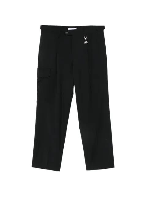 pleated cargo pants by MANUEL RITZ
