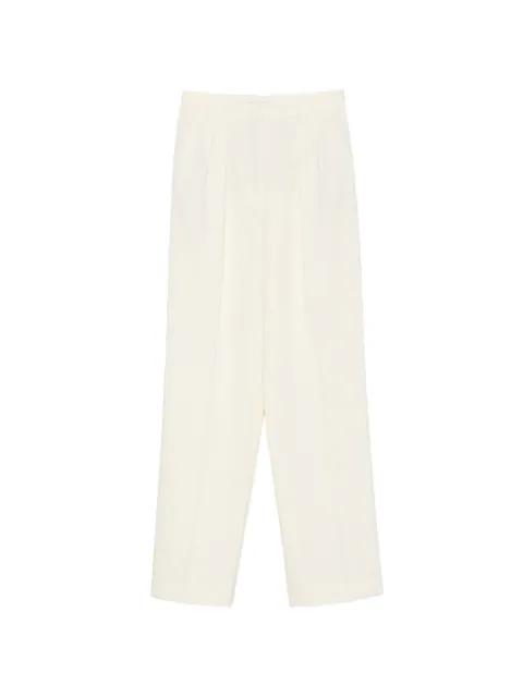 pleated-detail trousers by MANUEL RITZ