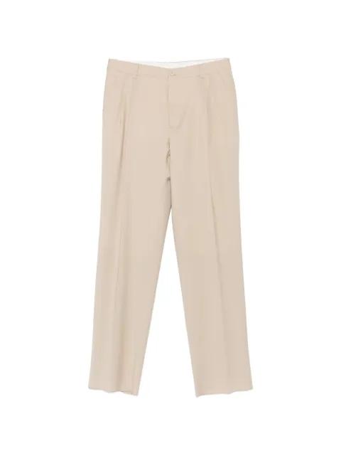 pleated-front tailored trousers by MANUEL RITZ