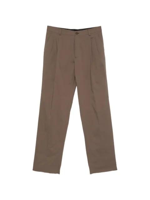 pleated straight-leg trousers by MANUEL RITZ