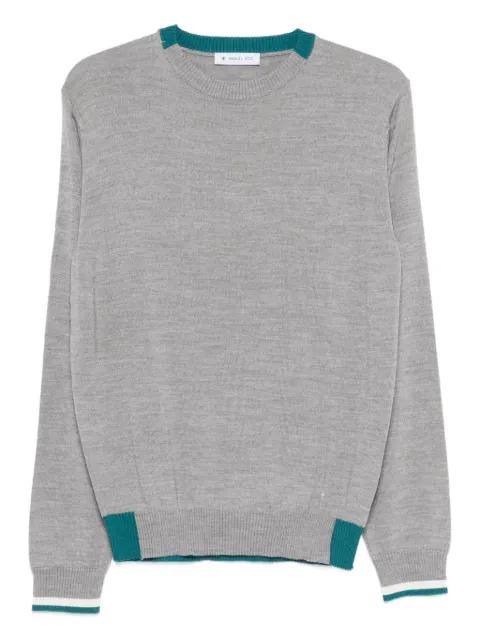 ribbed trim sweater by MANUEL RITZ
