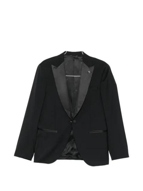 satin-lapel single-breasted suit (set of three) by MANUEL RITZ