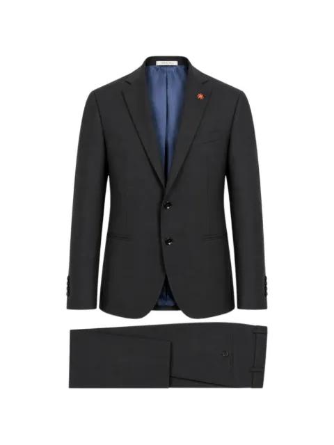 single-breasted notched-lapels suit by MANUEL RITZ