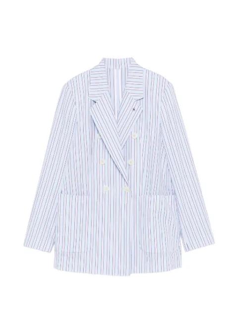 striped double-breasted jacket by MANUEL RITZ