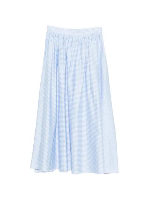 striped maxi skirt by MANUEL RITZ