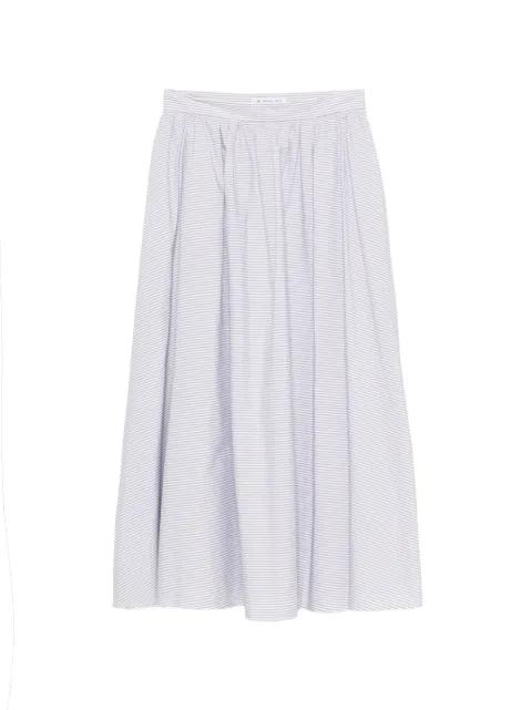 striped midi skirt by MANUEL RITZ