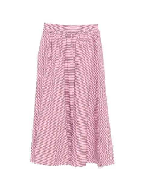 striped midi skirt by MANUEL RITZ