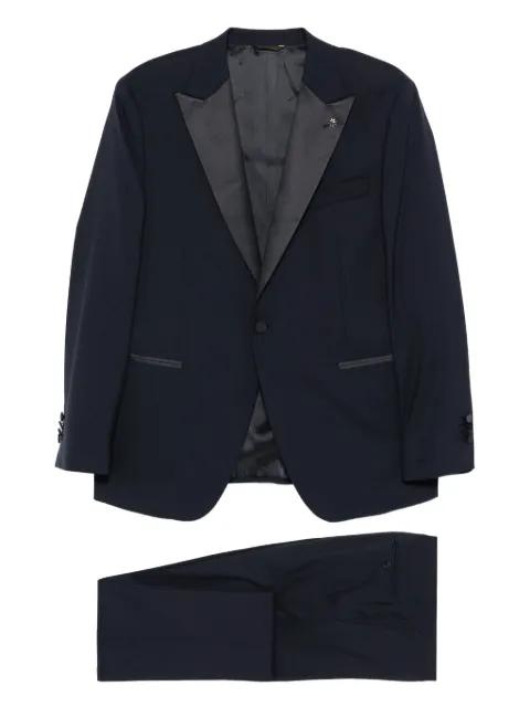 welt-pockets single-breasted suit by MANUEL RITZ
