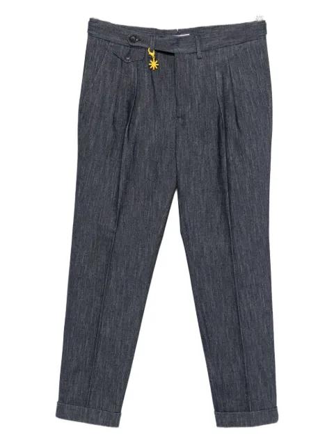 wool-blend trousers by MANUEL RITZ