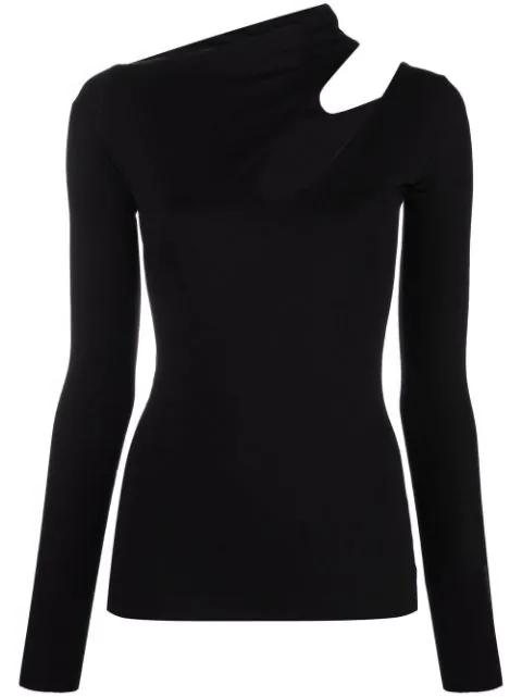Bambina cut-out detail blouse by MANURI