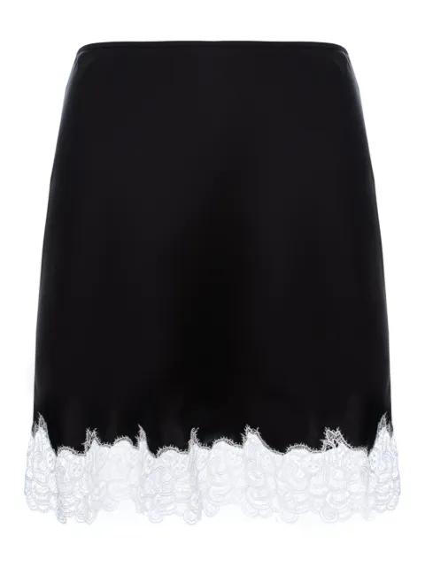 Josephine lace-trim mini skirt by MANURI
