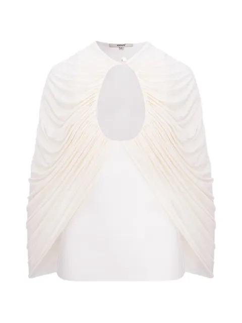 Kokon draped blouse by MANURI