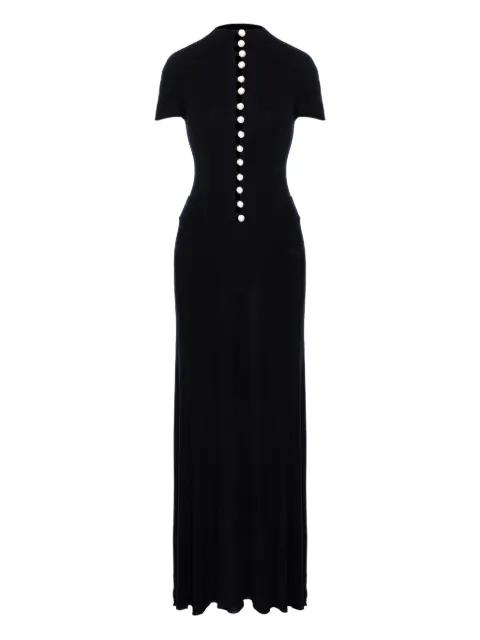 Mia pearl-embellished maxi dress by MANURI
