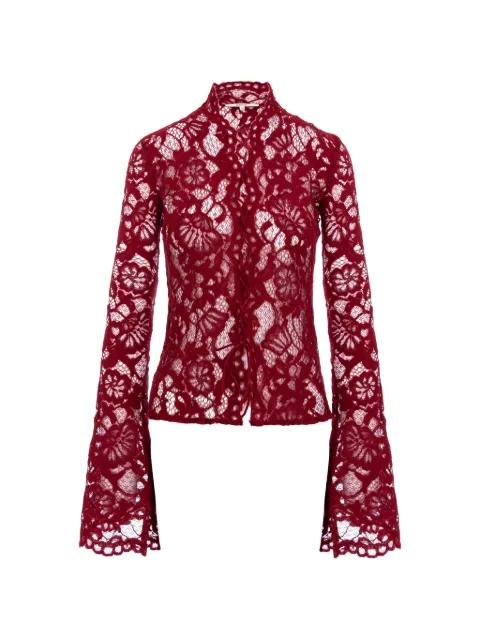 floral lace blouse by MANURI
