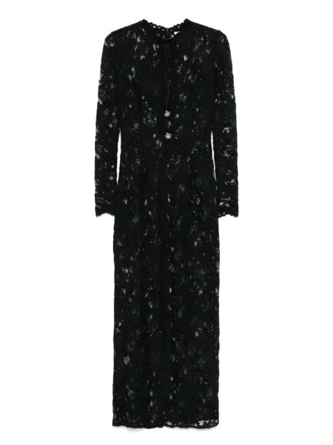 laced midi dress by MANURI