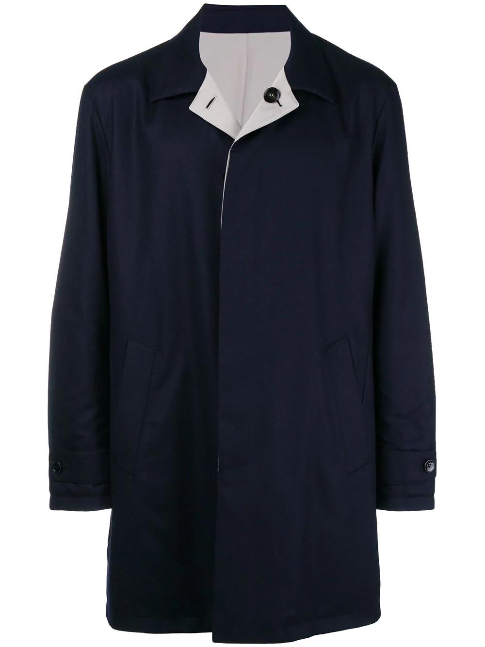 boxy single-breasted coat by MANZONI 24