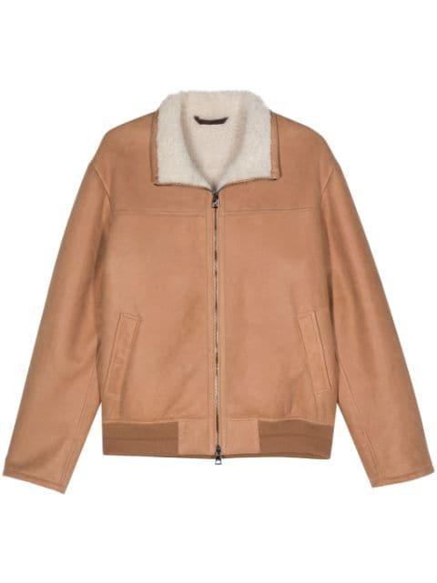 leather jacket by MANZONI 24