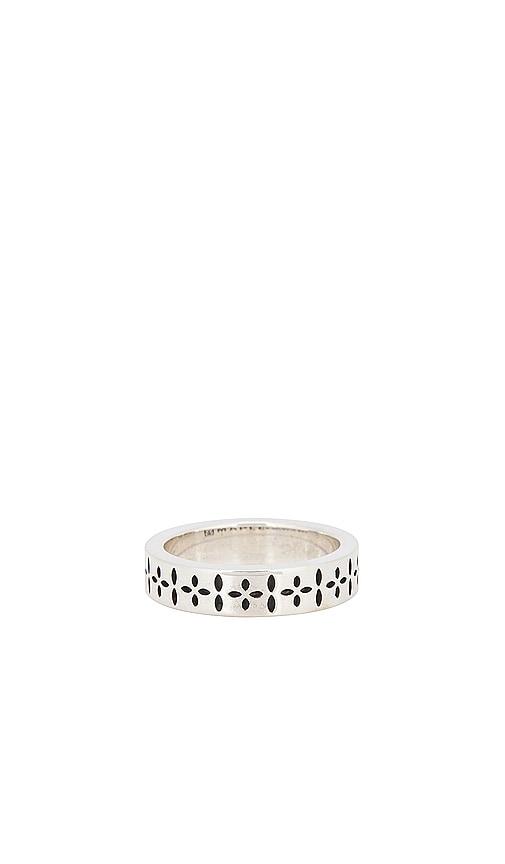 MAPLE Bandana Ring in Metallic Silver by MAPLE