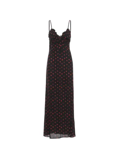 Riley floral-print ruffled maxi dress by MAR DE MARGARITAS