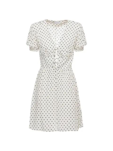 polka-dot tie-front dress by MAR DE MARGARITAS