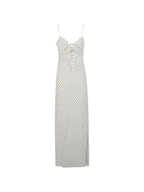 tie-detail polka-dot dress by MAR DE MARGARITAS