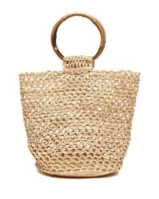 Willow Raffia Wristlet by MAR Y SOL