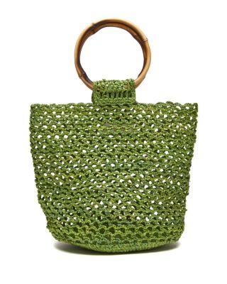 Willow Raffia Wristlet by MAR Y SOL