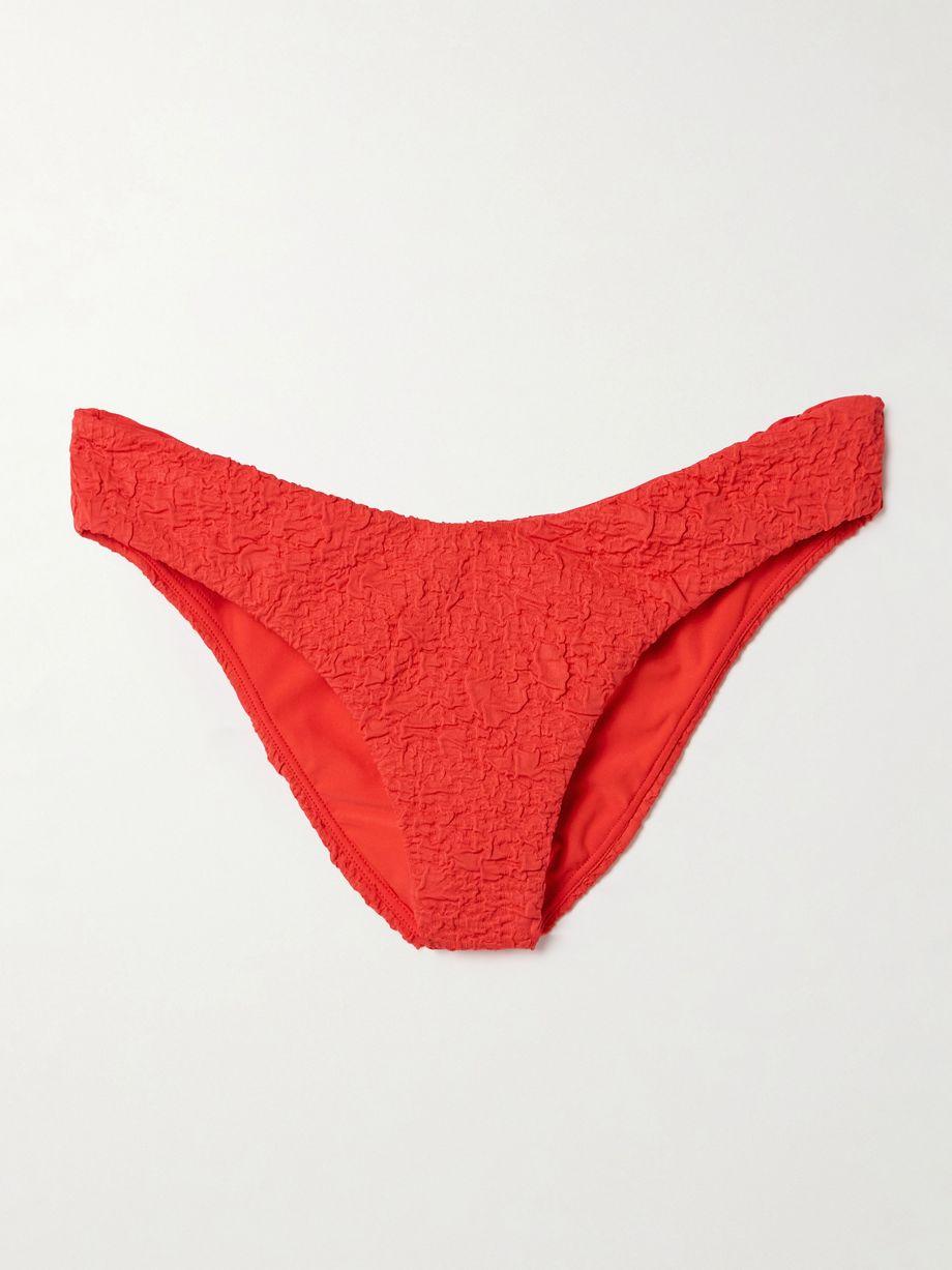 Cece recycled-popcorn bikini briefs by MARA HOFFMAN