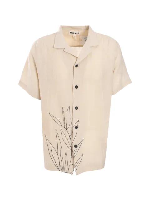 La Susana embroidered short-sleeve shirt by MARANE