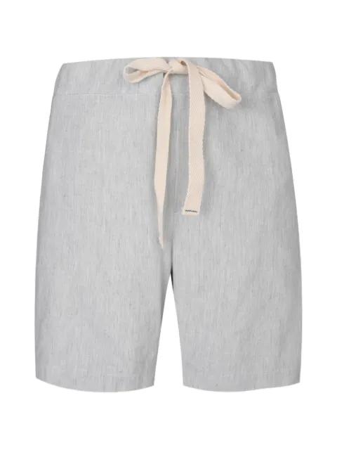drawstring-waist deck shorts by MARANE