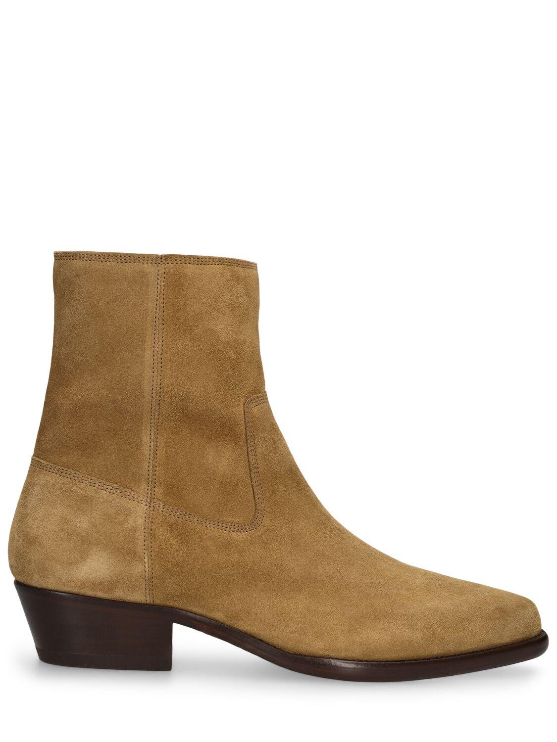 45mm Delix Suede Chelsea Boots by MARANT