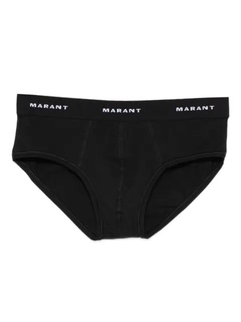 Benji logo-waistband briefs by MARANT