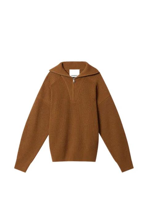 Benny zip-up sweater by MARANT